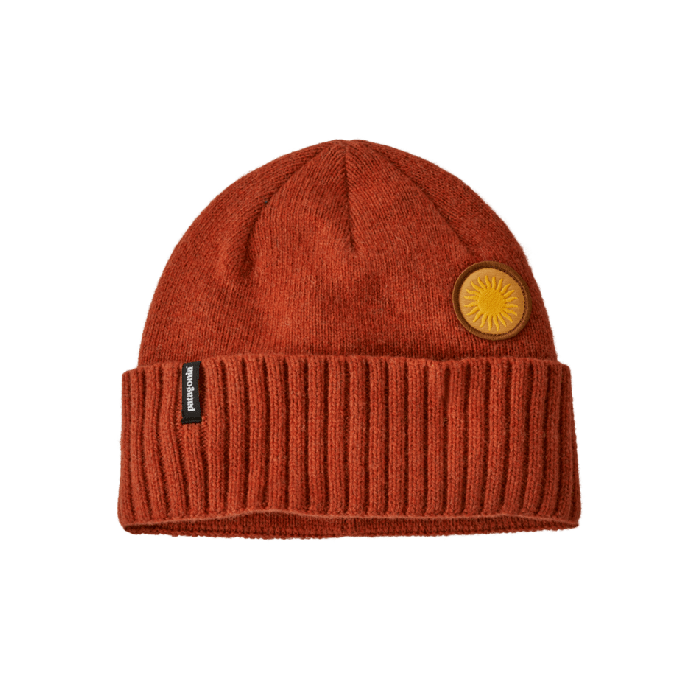 Kapa Brodeo Beanie (Spirited Sun: Burnished Red)