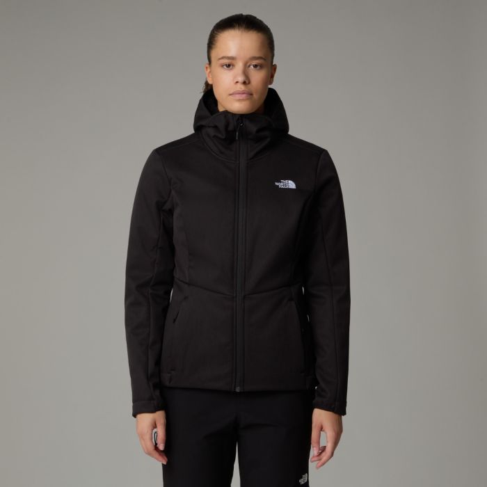 Ženska softshell jakna QUEST HIGHLOFT (TNF BLACK HEATHER)