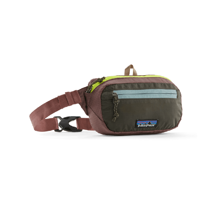 Torbica Ultralight Black Hole Mini Hip Pack (Patchwork: Pine Needle Green)