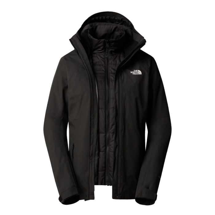 Ženska nepremočljiva jakna 3v1 INLUX (TNF BLACK HEATHER)