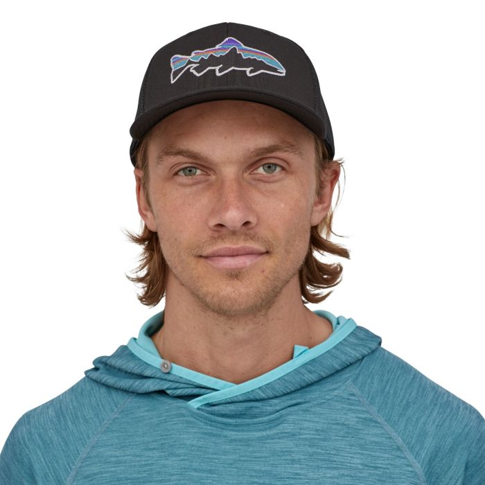 Kapa s šiltom Fitz Roy Trout Trucker Hat (Black)